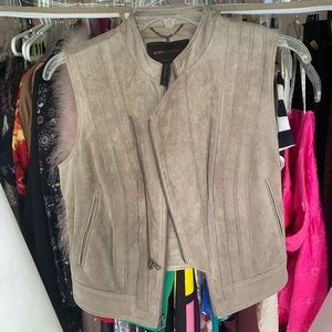 Suede BCBG Vest